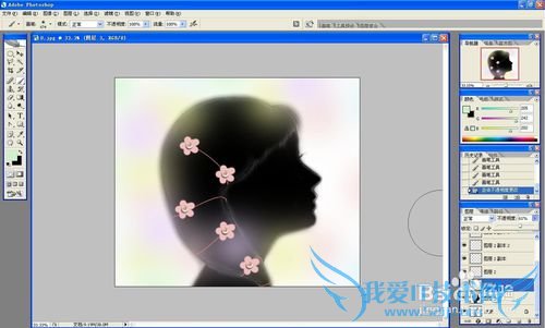 用ps设计唯美qq头像3