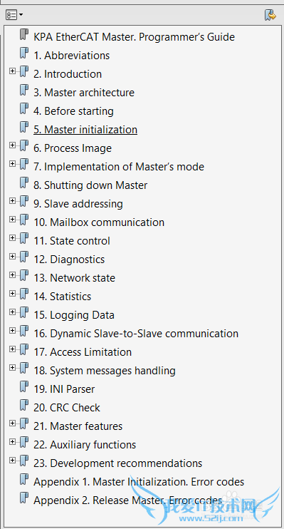 EtherCAT主站协议栈