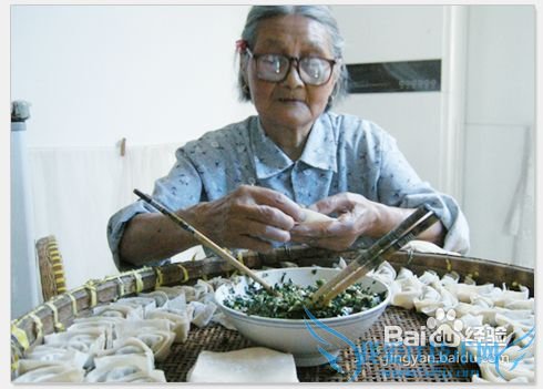 老家的韭菜水饺