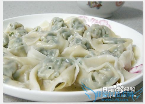 老家的韭菜水饺