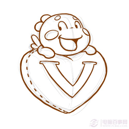 使用Photoshop制作非常可爱的情人节卡片