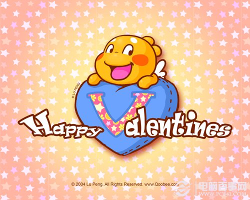 Make a card 81 使用Photoshop制作非常可爱的情人节卡片